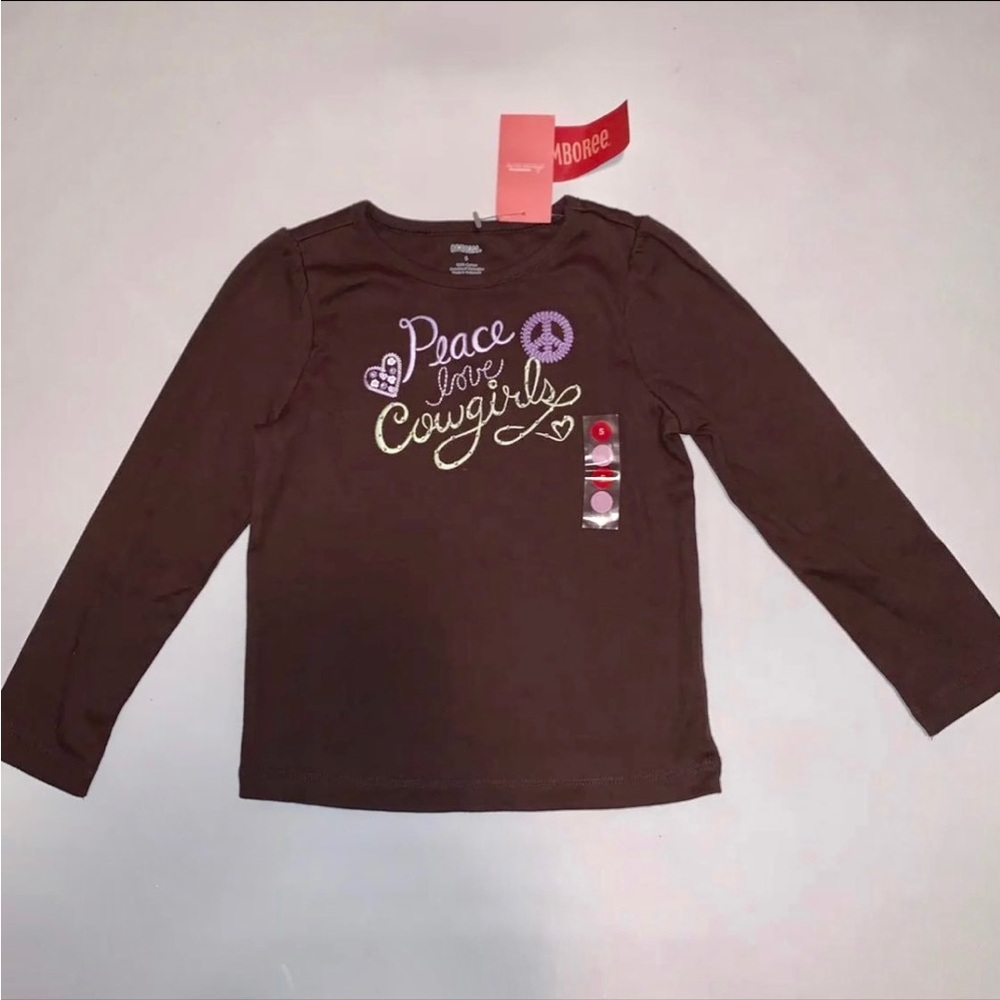 Girls Gymboree New NWT Long Sleeve Top Shirt 5 5T